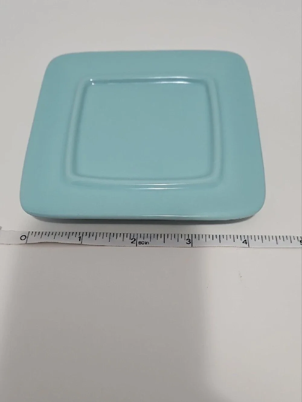 Blue Ceramic Butter Dish with Lid - Brand